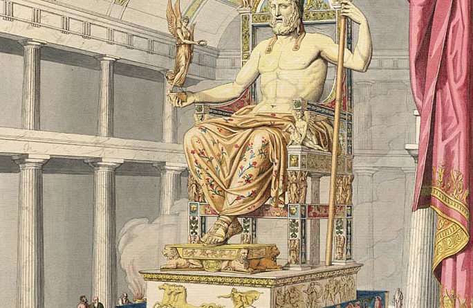 Pomnik Zeusa na Olimpii