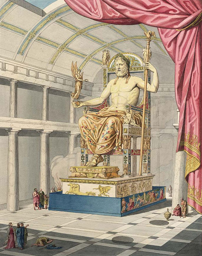 Pomnik Zeusa na Olimpii - Ciekawostki, Informacje, Fakty