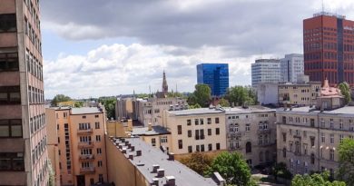 panorama Łodzi