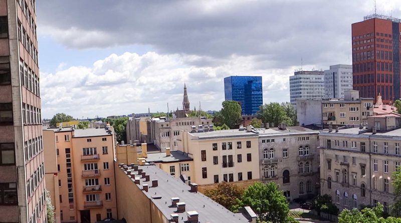 panorama Łodzi