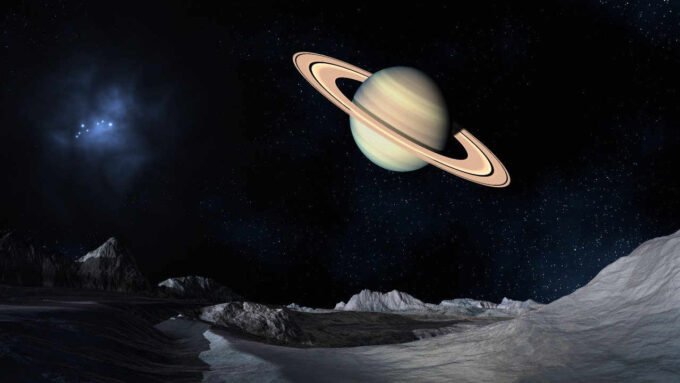 Saturn w kosmosie