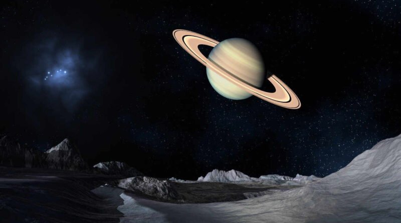 Saturn w kosmosie