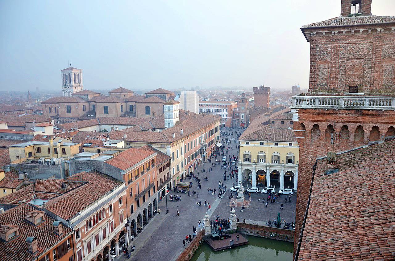 Najlepsze ciekawostki o mieście Ferrara we Włoszech