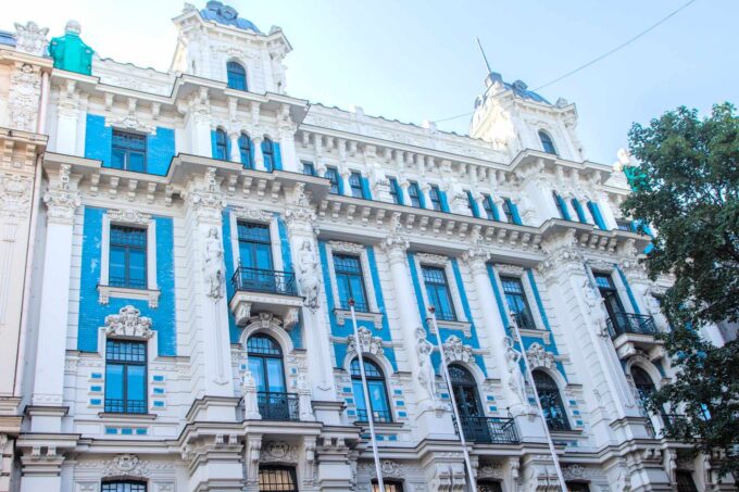 Budynek w stylu Art Nouveau