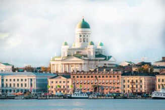 Helsinki - widok na miasto