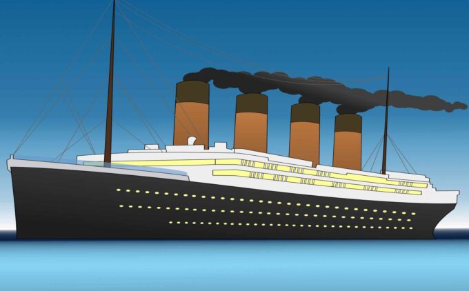 Titanic grafika