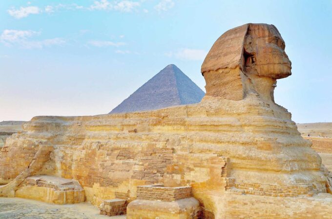 Wielki Sfinks w Egipcie