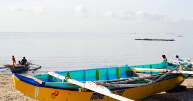 łódka w Filipinach