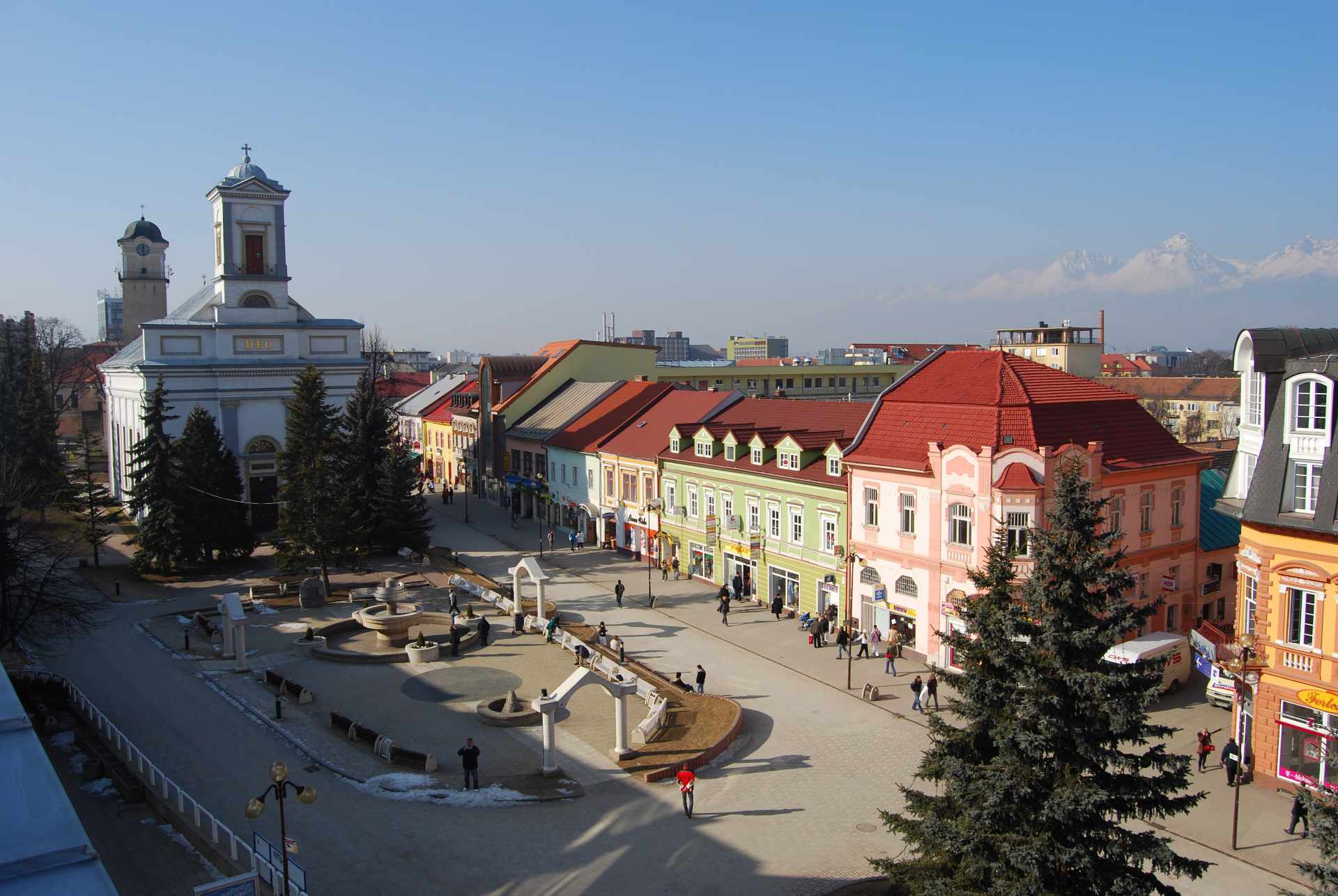 Poprad centrum