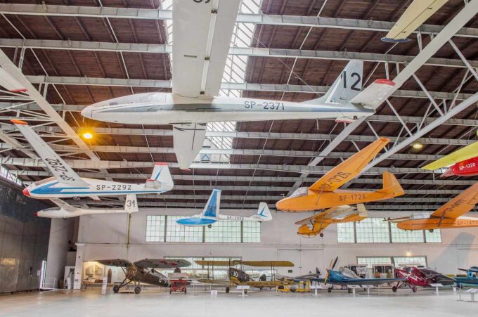 samoloty w muzeum