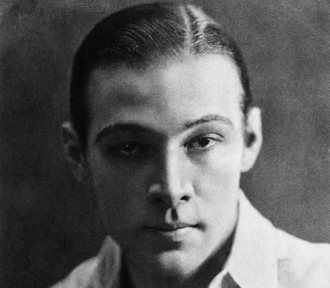 Rudolph Valentino portret