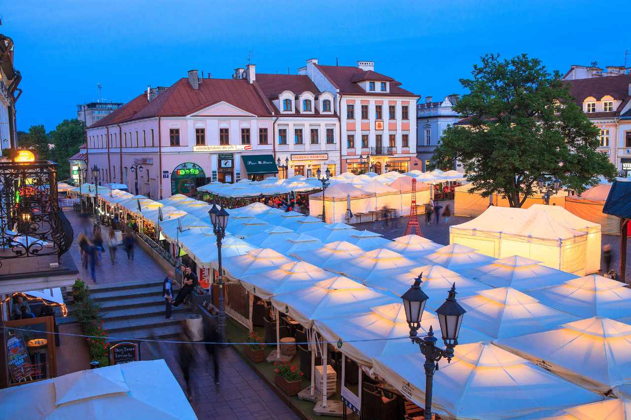 widok na miasto